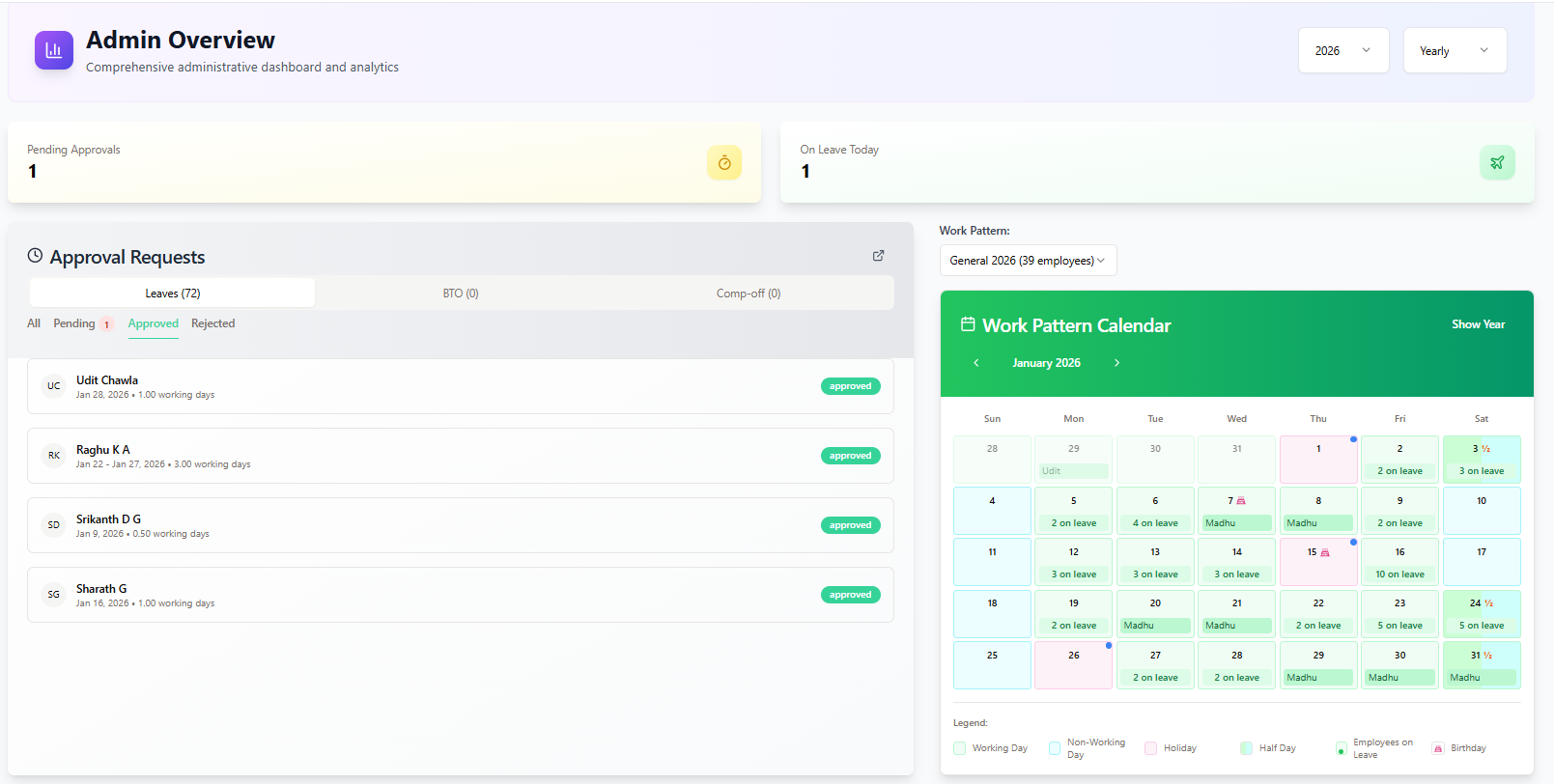 EZII Leave Management - Smart leave, stronger teams